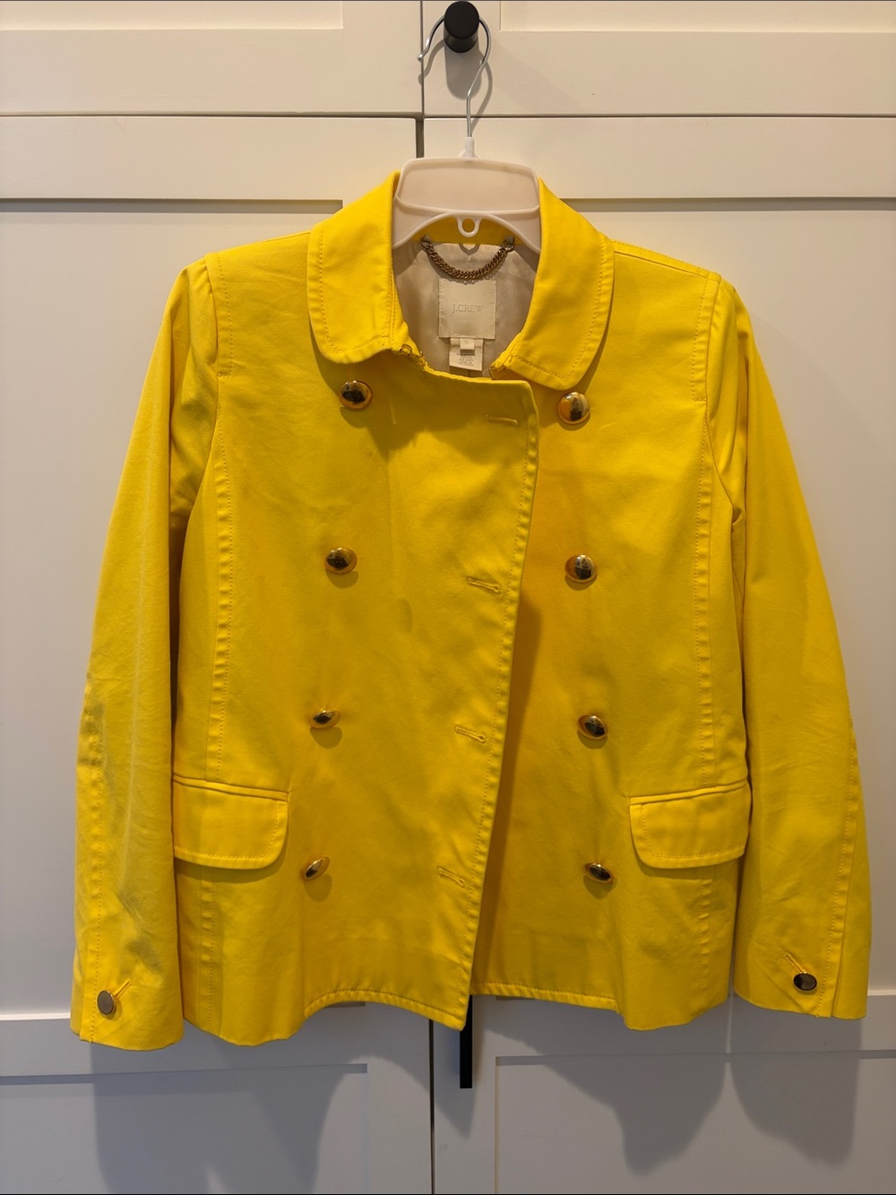 Women’s Double-Breasted Yellow Jacket